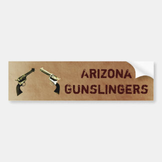 Dual Peacemakers Shooting Club Bumpersticker