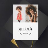 Dual Photo Childhood Huidige Afstudeerder Foto Afs Aankondiging