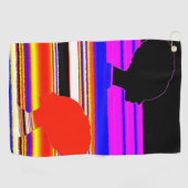 Dual Profile Golf Golfhanddoek (Horizontaal)