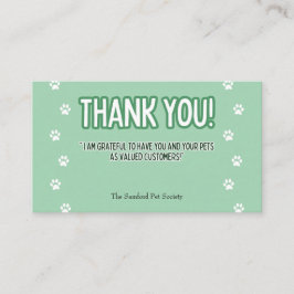 Dual-purpose kaart visitekaartje