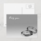 Dual Rings-Briefkaart Briefkaart (Voorkant / Achterkant)