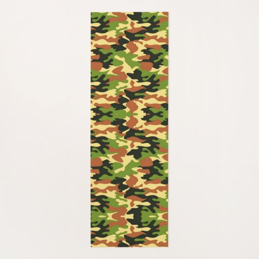 Dual Side Camouflage Militaire Patroon Yoga Mat (Achterkant)