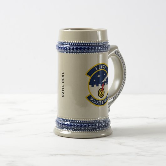 Dual Side Stein met naam Bierpul (Voorkant rechts)