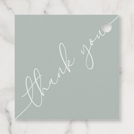 Dual Sided Baby shower Hartelijk dank dat u pleido Bedankjes Labels (Achterkant)