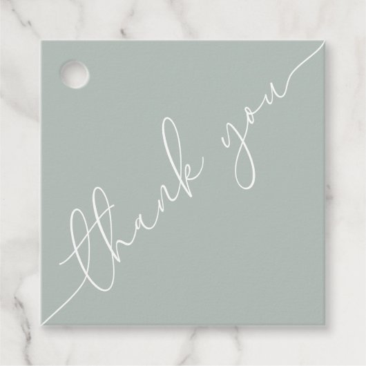 Dual Sided Baby shower Hartelijk dank dat u pleido Bedankjes Labels (Voorkant)