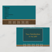 Dual Sided Professional Visitekaartje (Voorkant / Achterkant)