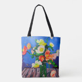 Dual-sided tote Icelandic Poppies Bag (Achterkant)