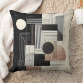 Dual‑Tone Geometry Kussen (Deken)