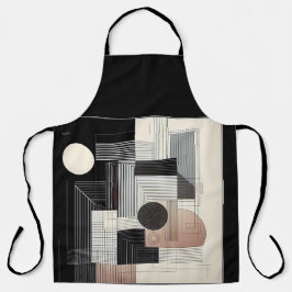 Dual‑Tone Geometry Schort