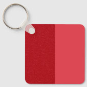 Dual-Tone Tomaat Rood Graan Sleutelhanger – Aanpas (Voorkant)