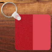 Dual-Tone Tomaat Rood Graan Sleutelhanger – Aanpas (Voorkant)