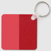 Dual-Tone Tomaat Rood Graan Sleutelhanger – Aanpas (Achterkant)