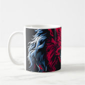 Dual Wild Lunar Wolf Koffiemok (Links)