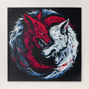 Dual Wild Lunar Wolf Legpuzzel