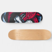 Dual Wild Lunar Wolf Persoonlijk Skateboard (Horizontaal)