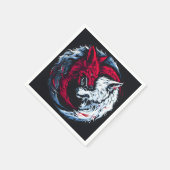Dual Wild Lunar Wolf Servet (Hoek)