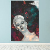 Dualisme Canvas Afdruk (Insitu (Houten vloer))