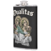 Dualitas - Gotisch ontwerp Heupfles (Links)