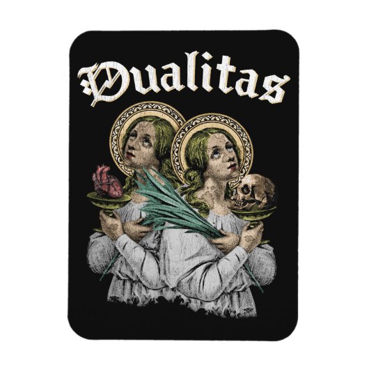 Dualitas - Gotisch ontwerp Magneet (Verticaal)