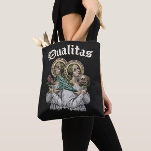 Dualitas - Gotisch ontwerp Tote Bag