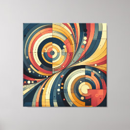 Dualiteit - Bauhaus - Canvas Art Afdruk