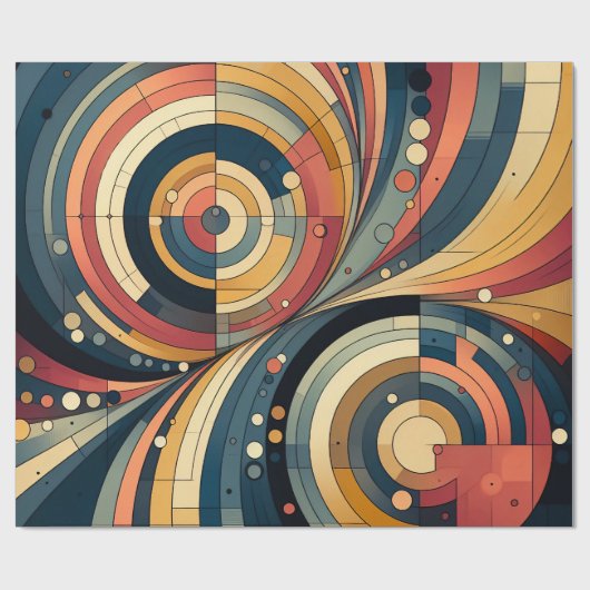 Dualiteit - Bauhaus - Inpakpapier (Vlak)