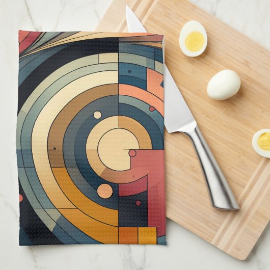 Dualiteit - Bauhaus - Keukenhanddoeken (Quarter Fold)