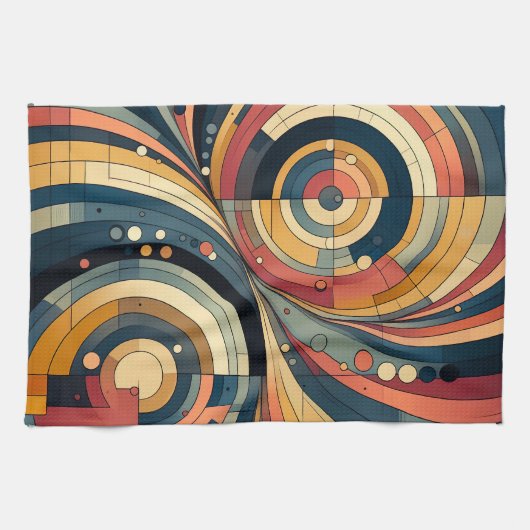 Dualiteit - Bauhaus - Keukenhanddoeken (Horizontaal)