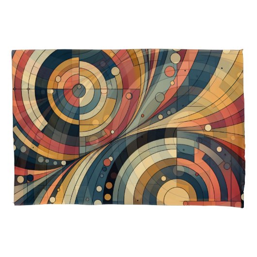 Dualiteit - Bauhaus - Kussen Hoesje Kussensloop (Voorkant)