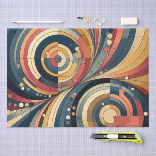 Dualiteit - Bauhaus - Weefselinpakpapier Tissuepapier (Craft)