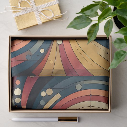 Dualiteit - Bauhaus - Weefselinpakpapier Tissuepapier (Geschenk)