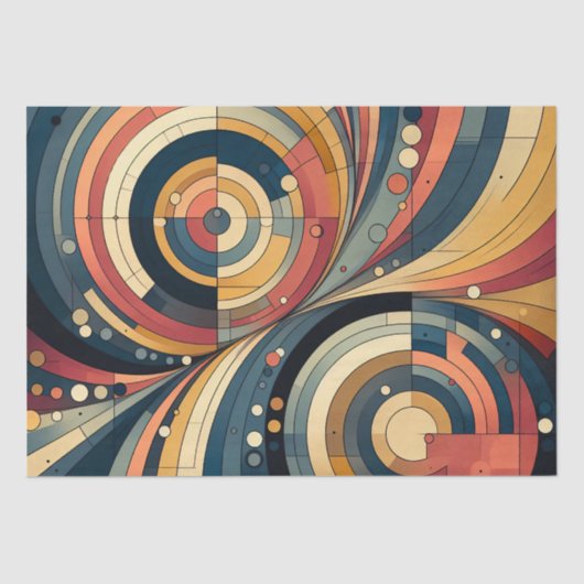 Dualiteit - Bauhaus - Weefselinpakpapier Tissuepapier (Voorkant)