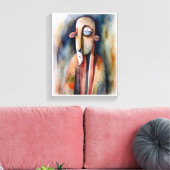 dualiteit canvas afdruk (Insitu (Woonkamer))