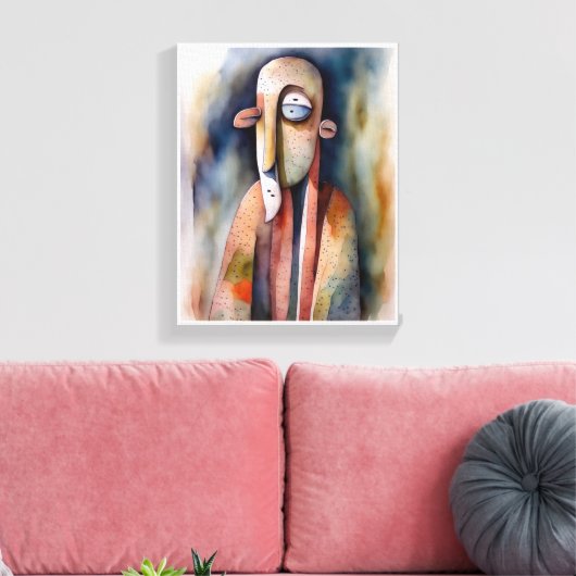dualiteit canvas afdruk (Insitu (Woonkamer))