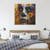 Dualiteit in Bloom Canvas Afdruk (Insitu (Slaapkamer))