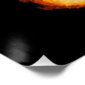 Dualiteit in Goud – Abstract Modern Portret Perfect Poster (Hoek)