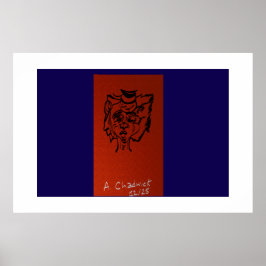 Dualiteit Kunst Portret Poster