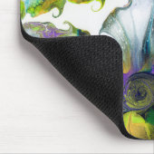 Dualiteit - Peacock Mousepad Muismat (Hoek)