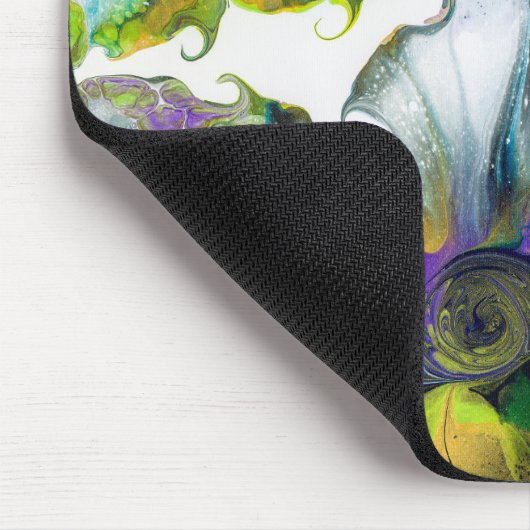 Dualiteit - Peacock Mousepad Muismat (Hoek)