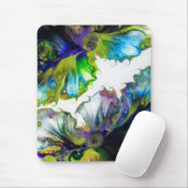 Dualiteit - Peacock Mousepad Muismat (Met muis)