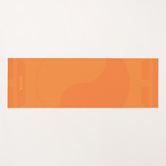 Dualiteit | Sinaasappels op maat Yogamat (Voorkant (horizontaal))