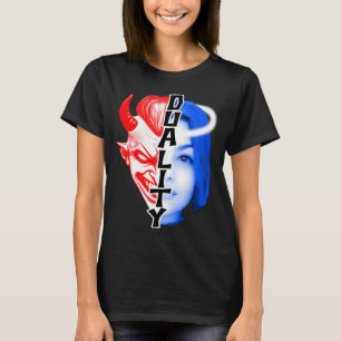 DUALITEIT T-SHIRT. Engel of duivel? T-shirt