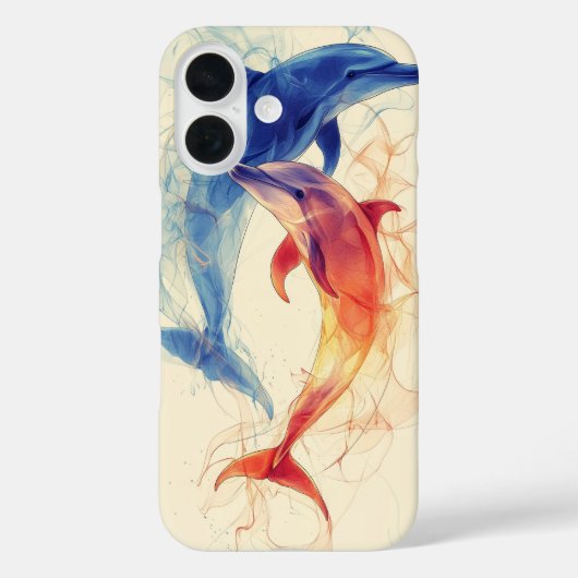 dualiteit van dolfijnen Case-Mate iPhone case (Achterkant)