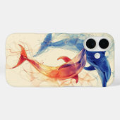 dualiteit van dolfijnen Case-Mate iPhone case (Achterkant (horizontaal))