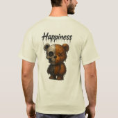 Dualiteit van geluk t-shirt (Achterkant)