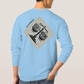 Dualiteit van keuze: goed of fout lange mouw t-shirt (Achterkant)