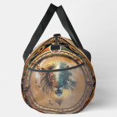 Dualiteit van kracht, de leeuw en de vrouw. plunjezak (Rechts)