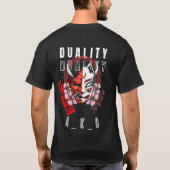 Duality Japanese Mask Streetwear T-Shirt | Aesthet (Achterkant)