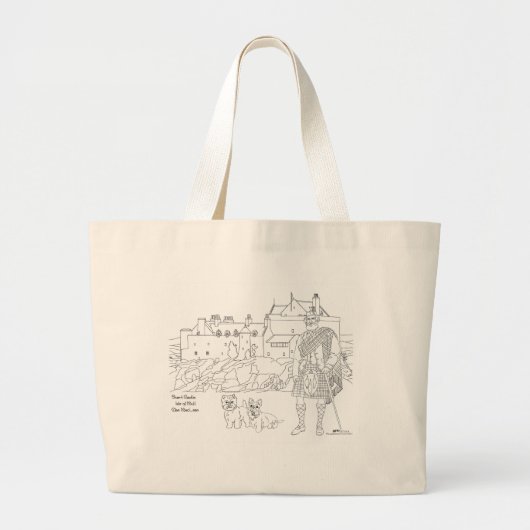 Duart Castle Isle of Mull Scotland Canvas tas (Voorkant)