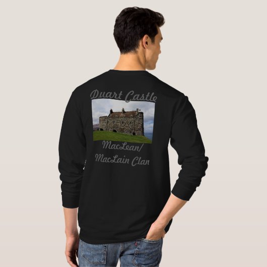 Duart Castle - MacLean/MacLain Clan T-shirt (Achterkant volledig)